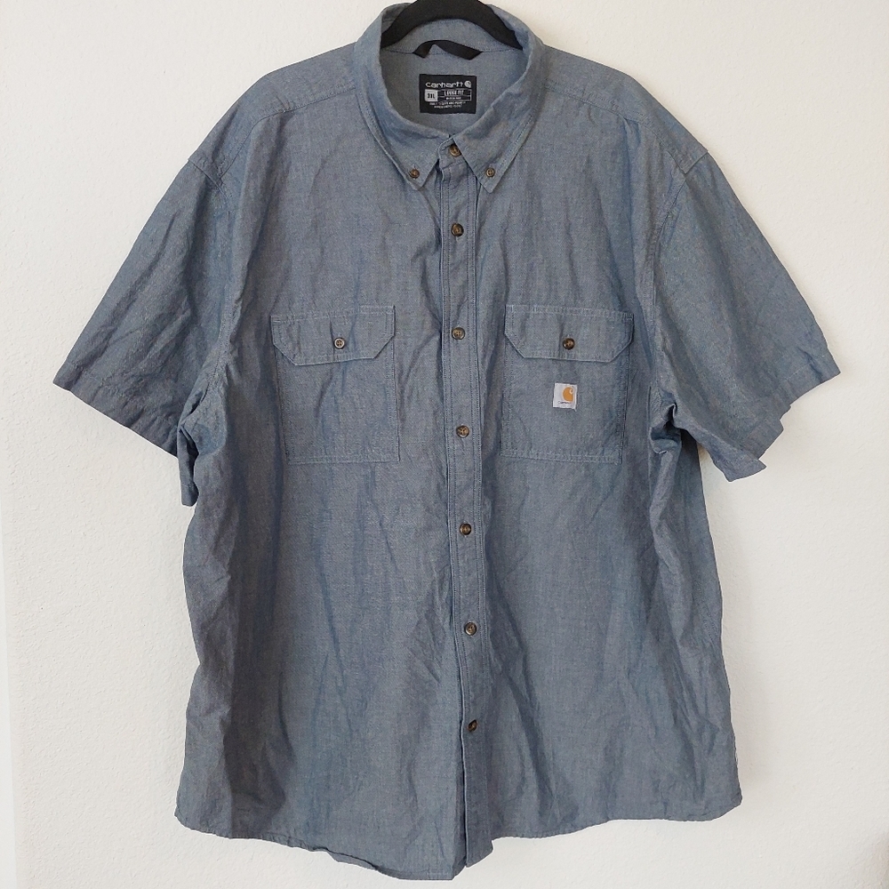 Carhartt 104369 ‎ Loose Fit Midweight Shirt Size 3XL
